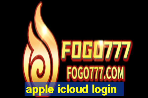 apple icloud login